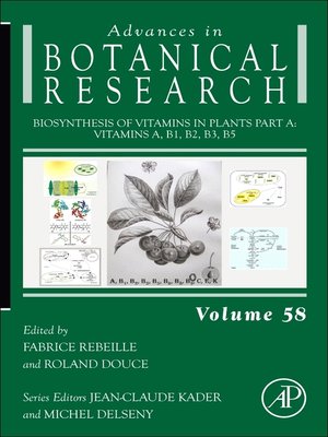 cover image of Biosynthesis of Vitamins in Plants Part A